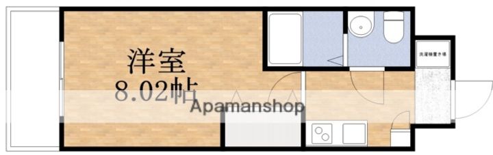 サンヴィラ都島北通(旧サムティ都島北通)の間取り