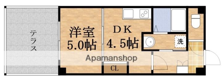 プレシャス中宮の間取り