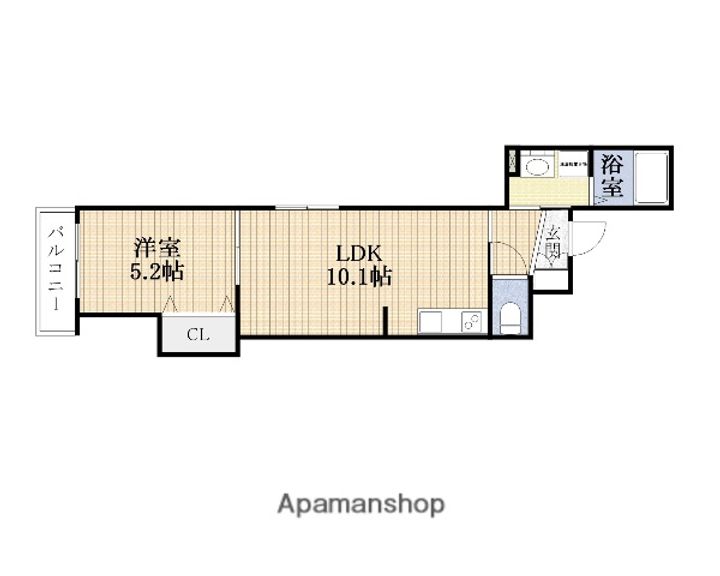 ロータス赤川の間取り