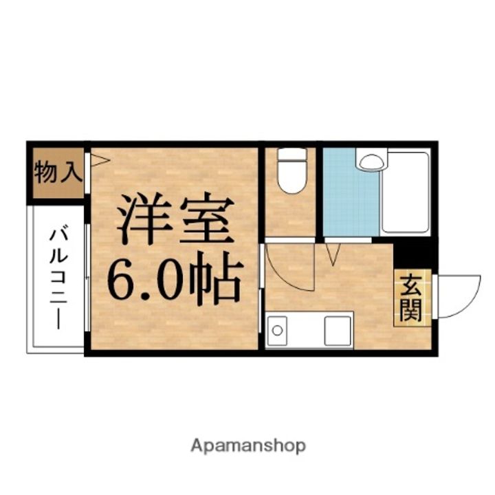 ビルシャナ柳通の間取り