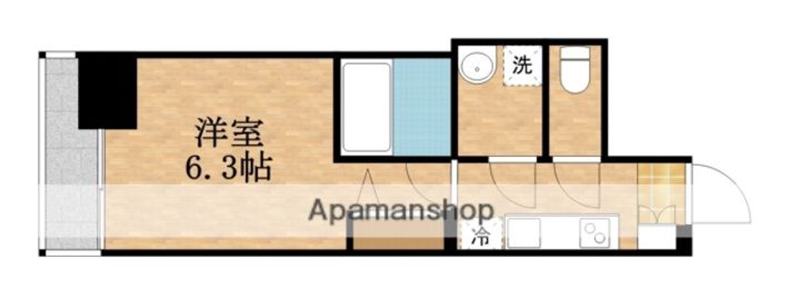 ファーストフィオーレ京橋ブレイニーの間取り