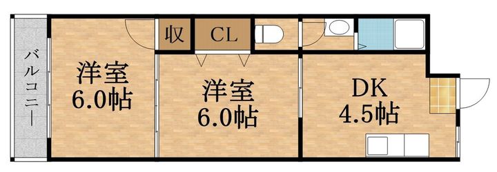 ニュー京阪マンションの間取り