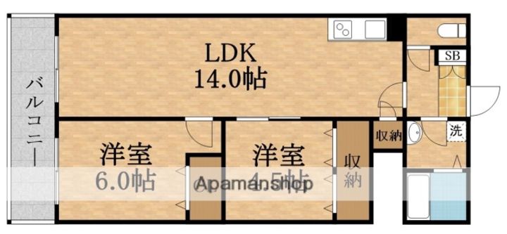 グレース青木の間取り