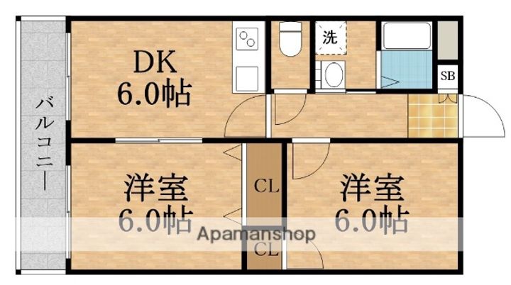 泰平第1ビルの間取り