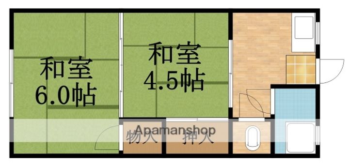 WESTヒルズ都島の間取り