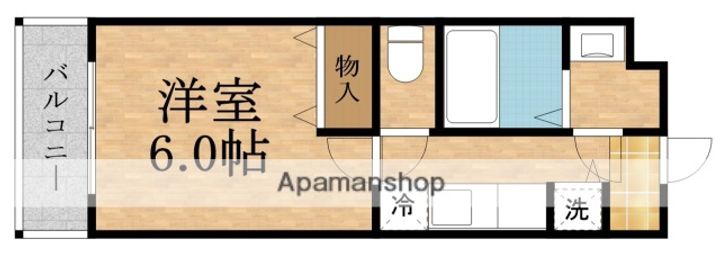 リバーコート諏訪の間取り