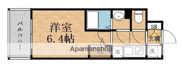 エスリード新大阪ザ・プレミアEASTの間取り