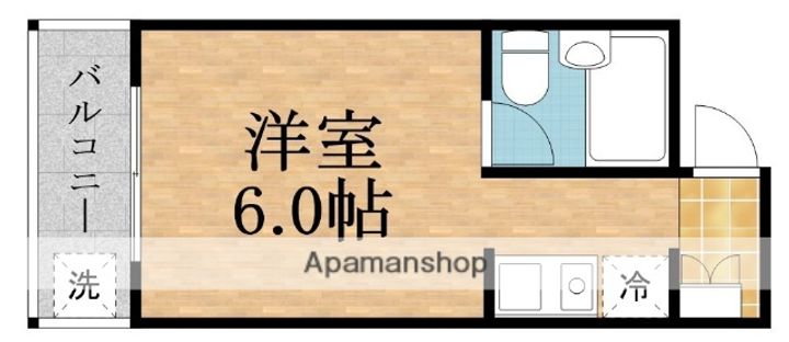 エルメス千林の間取り