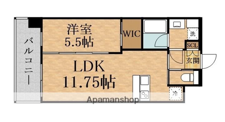 プレジオ三国EUROの間取り