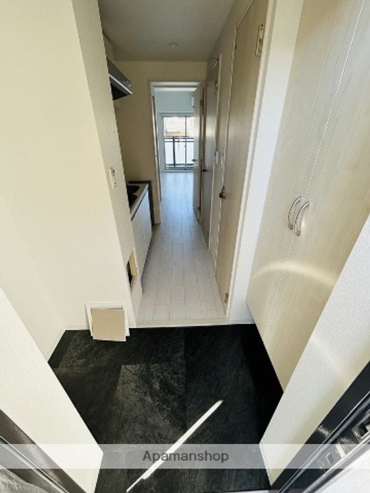 ソルテラスOSAKAJO ESTの玄関