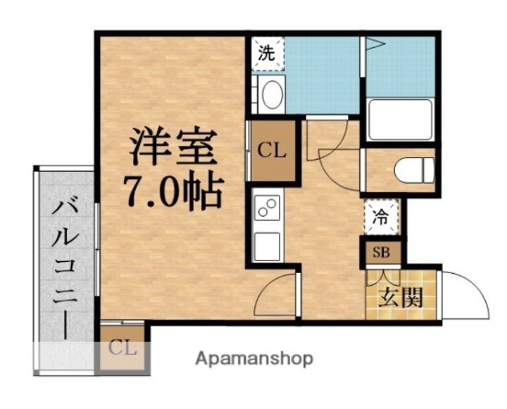 AILE柴島の間取り