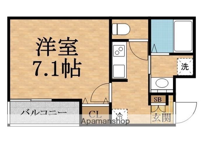 AILE柴島の間取り