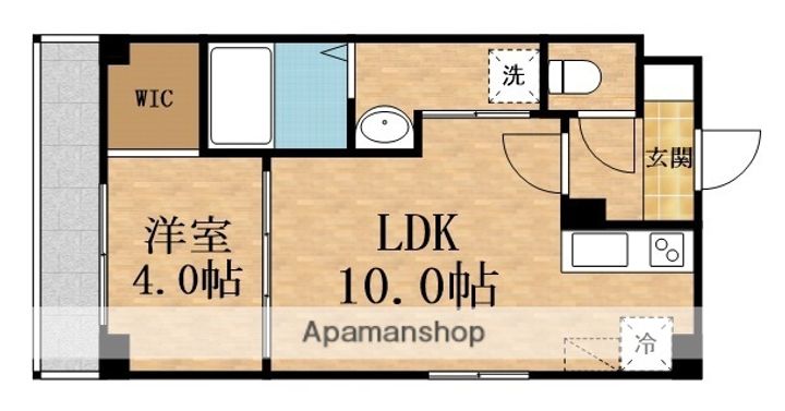 アリビラ鶴橋の間取り