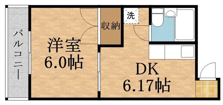 ロイヤルハイツMIYAMOTOの間取り
