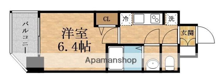 Alivis都島北通の間取り