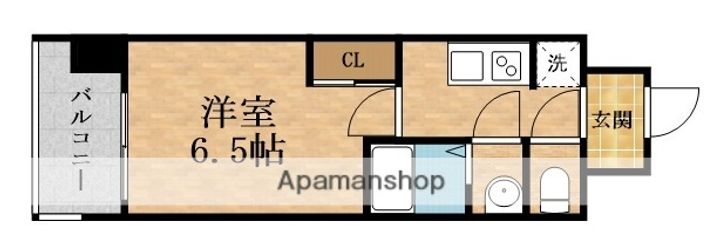 ブランシエスタ森ノ宮の間取り