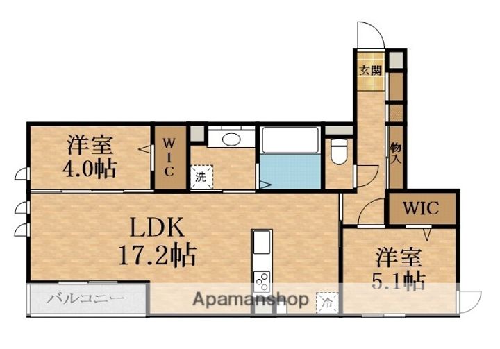 D-ROOM・MBの間取り