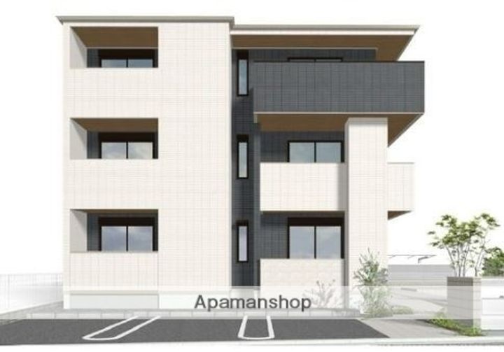 (仮称)D-ROOM橋波東之町 東棟の外観