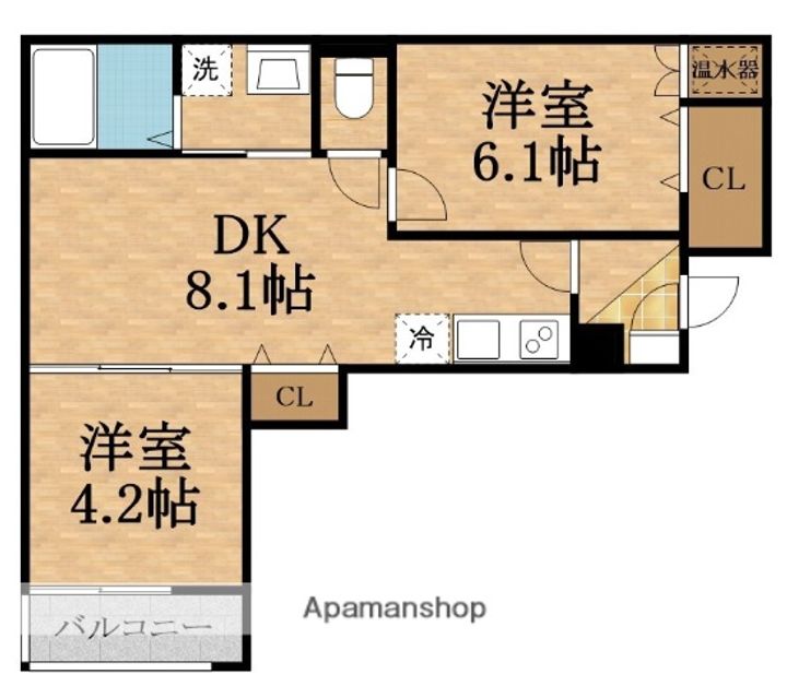 F ASECIA AURAの間取り