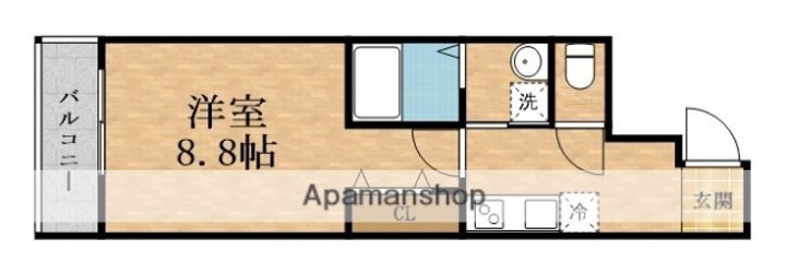 フジパレス今津中イーストの間取り