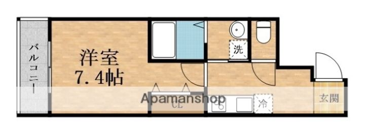 フジパレス今津中ウエストの間取り