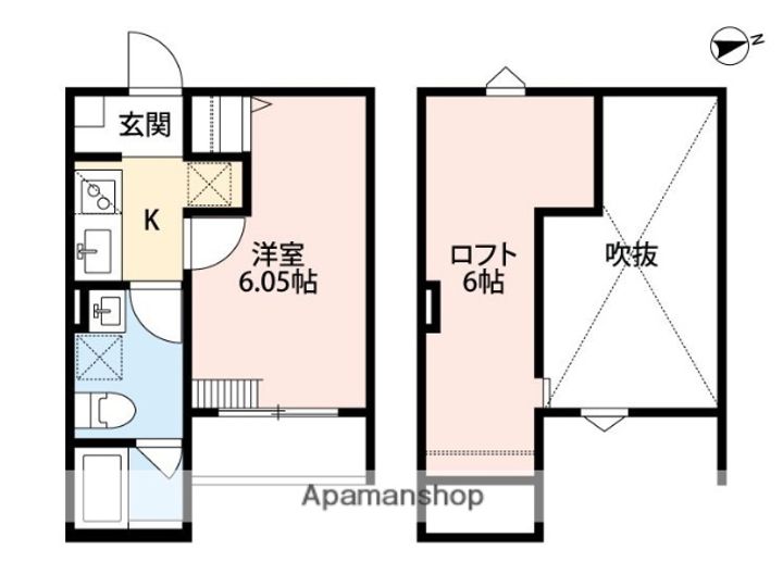 LAPLACE201の間取り