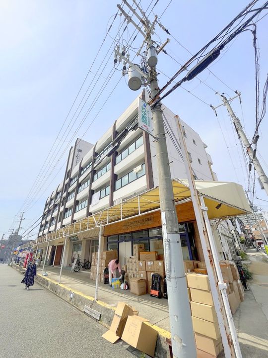 大阪府堺市北区東浅香山町2丁の賃貸マンションの外観