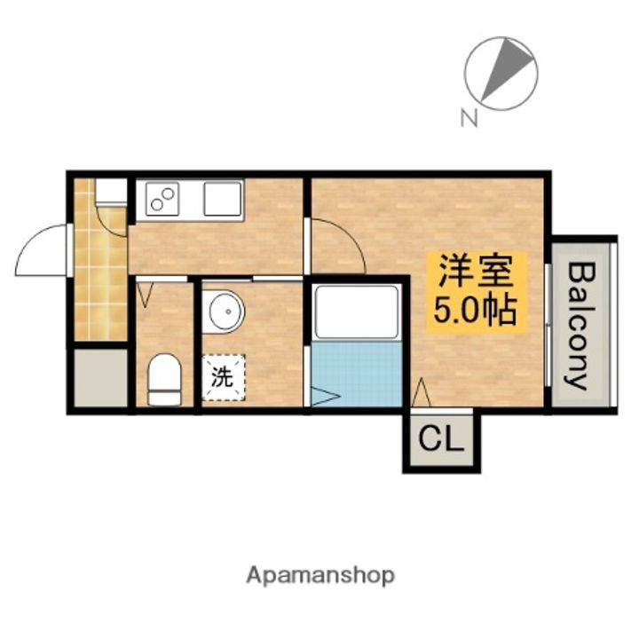 エヌエムサンカンテセット1F-Aの間取り
