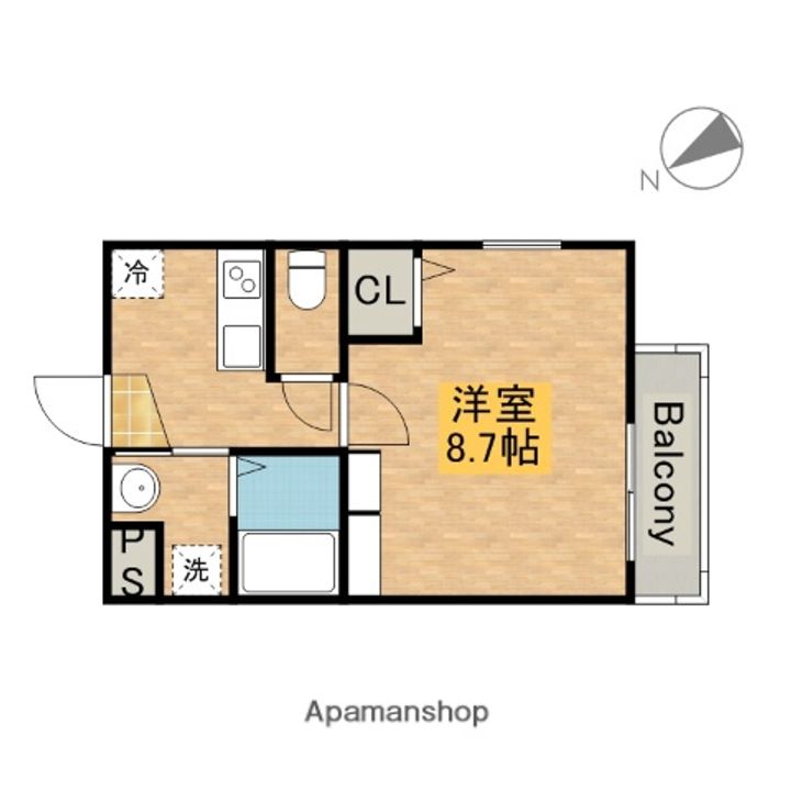 エヌエムサンカンテセット3F-Aの間取り