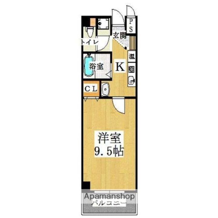 プリヴェ2号館304の間取り