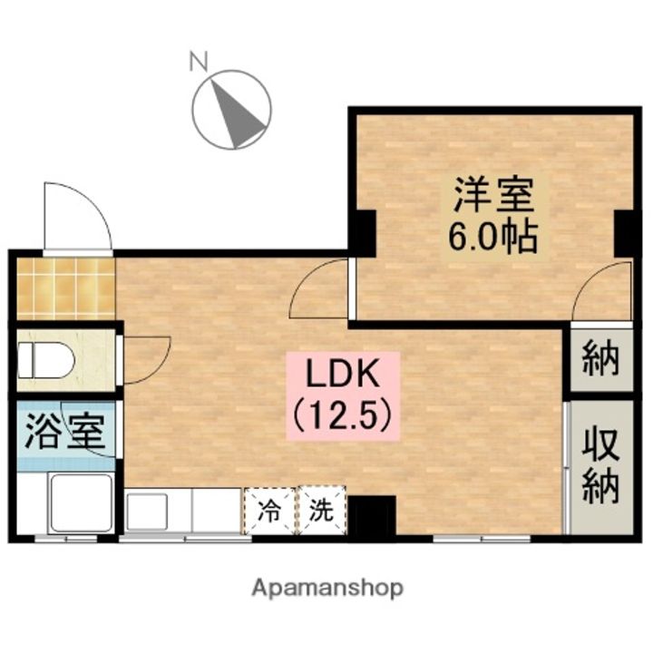 大栄マンションの間取り