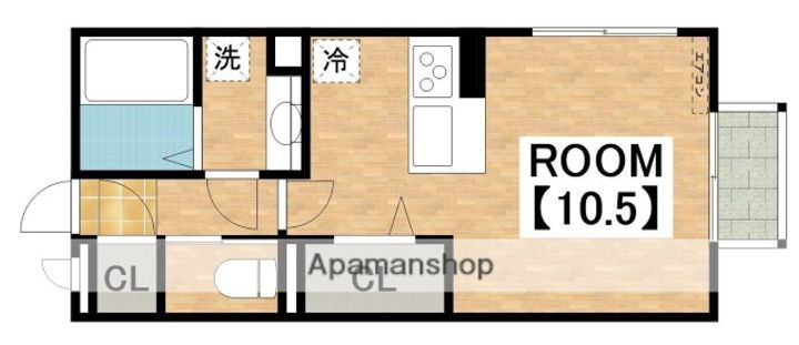 アネスティーの間取り