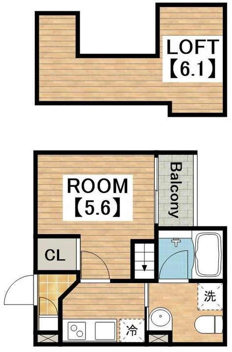 CLOUD HOUSEの間取り