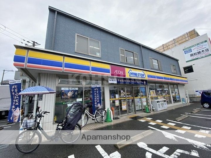 正楽北田ハイツ B棟の周辺