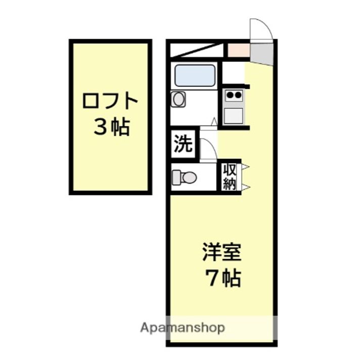 PUR紀の川の間取り