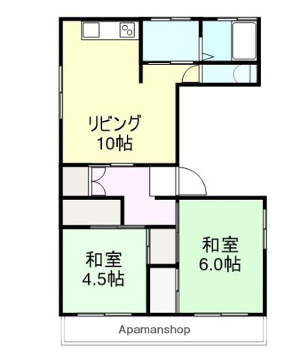 大新ビル2Fの間取り