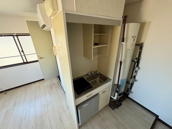 大阪府寝屋川市池田北町の賃貸マンションのキッチン