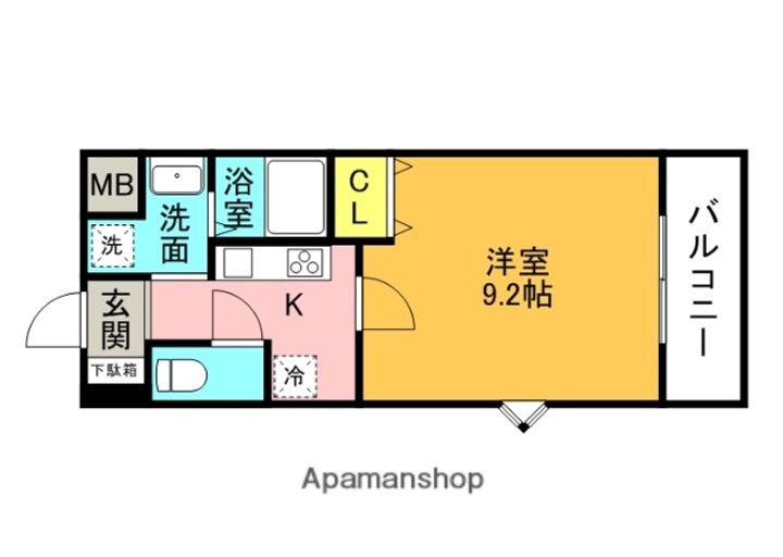 メルベーユの間取り