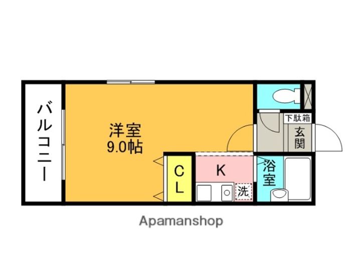 ビアンヌール芥川203の間取り