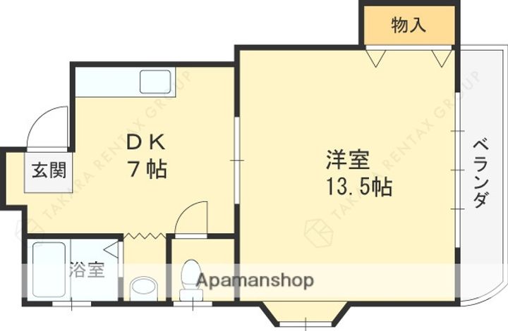 ラ・フォーレ諏訪の間取り