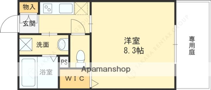 エムズコート新石切の間取り