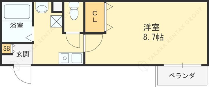 MAPLEの間取り