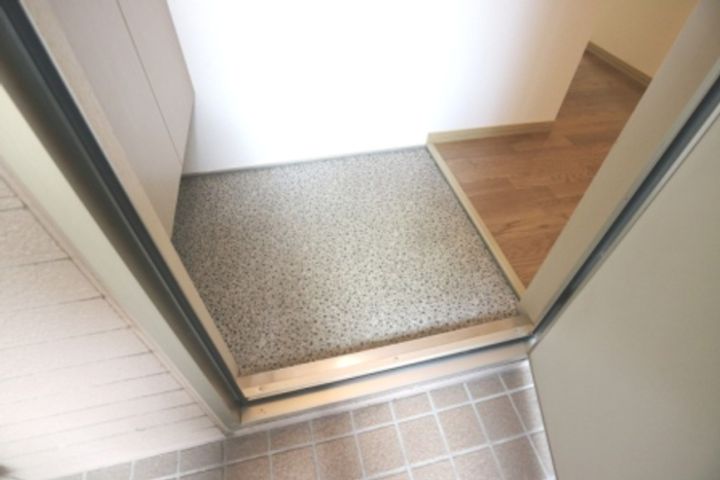 シンフォニックガーデンC棟105の玄関