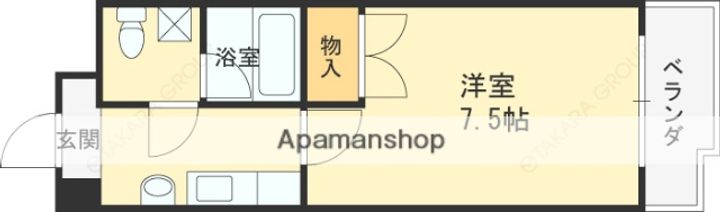 真上ウエストコートの間取り