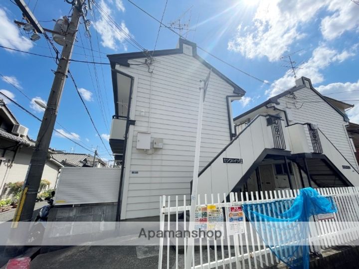 大阪府東大阪市金岡1丁目の賃貸アパートの外観