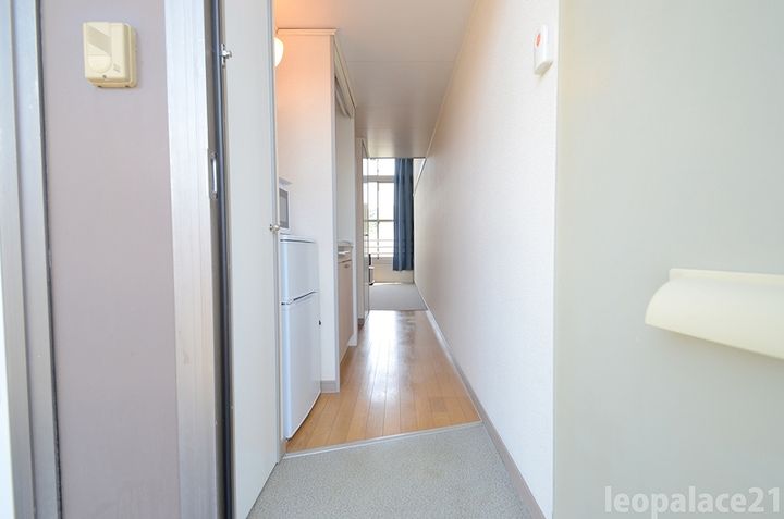 レオパレス真IVの玄関