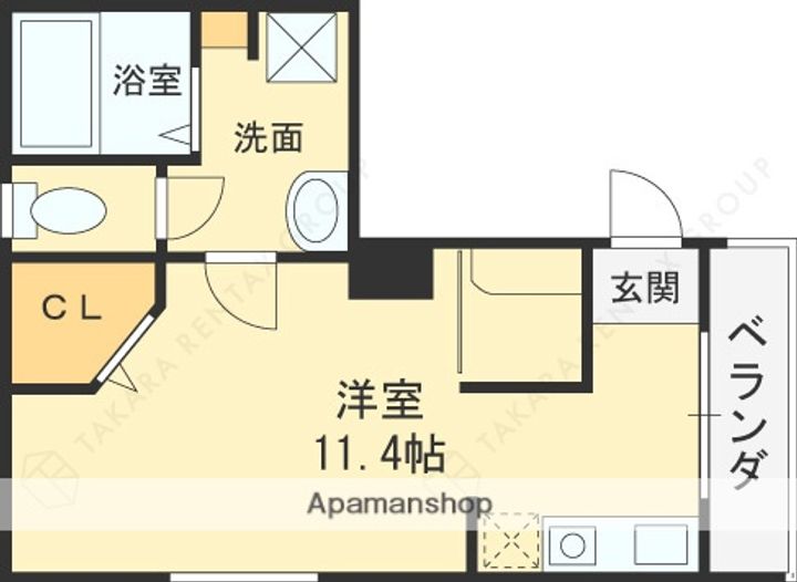 MAISON DE CHATON HIRAOKAの間取り