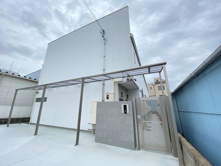 大阪府東大阪市若江南町1丁目の賃貸アパートの外観