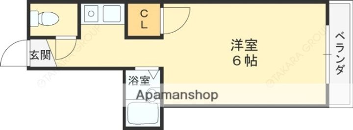 イーストマンションムラオの間取り