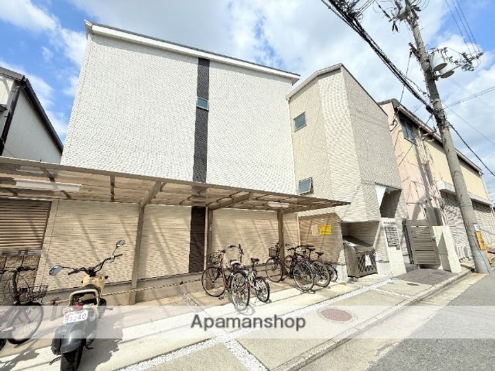 大阪府東大阪市中新開2丁目の賃貸アパートの外観